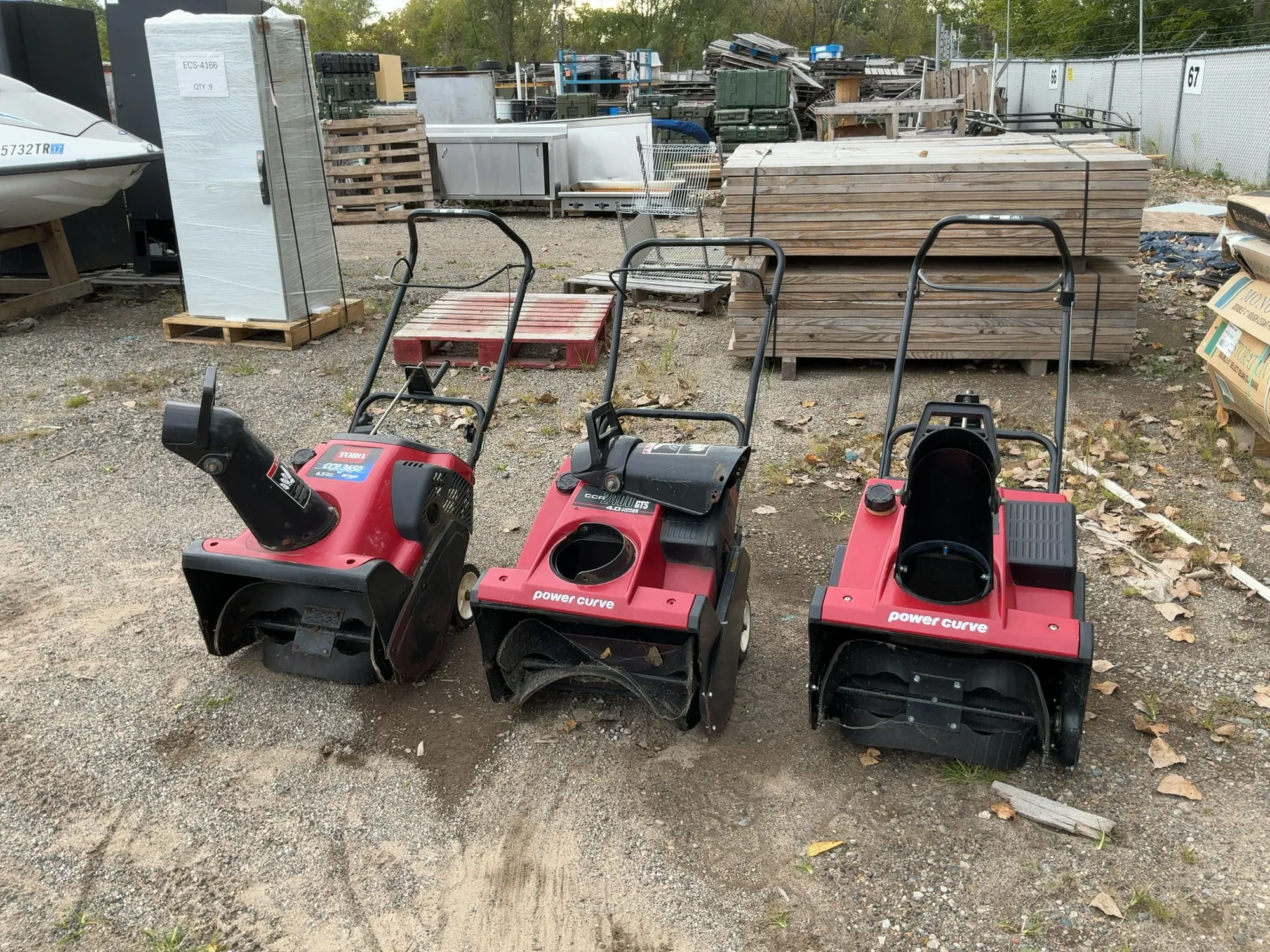 Used (3) TORO _UNKNOWN_ Snow Blowers Michigan US | Miedema Asset Management Group #1476369
