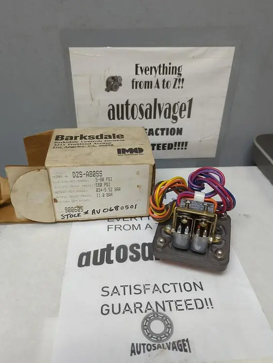 New | in-Stock BARKSDALE D2S-A80SS Miscellaneous Equipment (Electrical & Power) | Surplus Asset Holdings #1195456