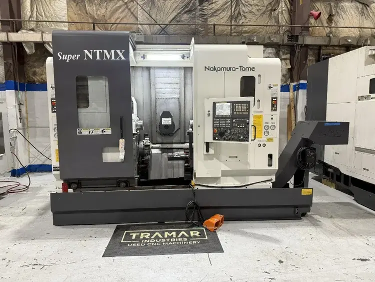 Used 2013 NAKAMURA TOME SUPER NTMX 5-Axis or More CNC Lathes Ohio US | HGR 24 #727225