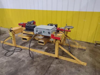 4,000 LBS CALDWELL BATTERY POWERED PORTABLE & ADJUSTABLE SHEET LIFTER: YOBRO #24914