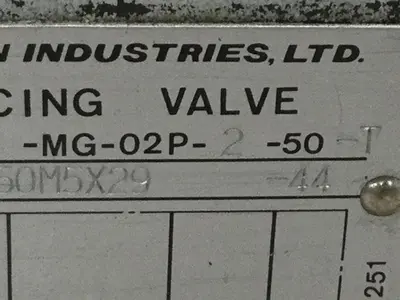 USED DAIKIN MG-02P-2-50-T