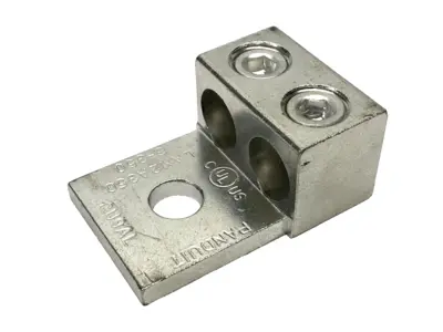 New | in-Stock Panduit One-Hole Two Barrel Aluminum Mechanical Lug 5/16 Hex 600V Electrical Fittings Michigan US | Maverick Industrial Sales #1390694