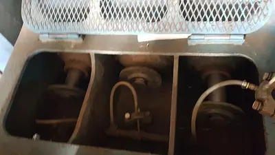 USED EMSCO F-650 TRIPLEX MUD PUMP