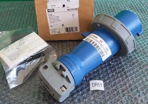 NEW HUBBELL WIRING DEVICE-KELLEMS HBL360P6W