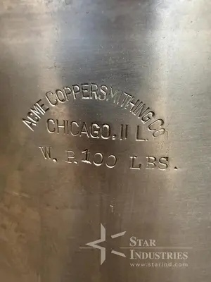 Used ACME COPPERSMITHING _UNKNOWN_ Cooking Kettles California US | Star Industries #1254420