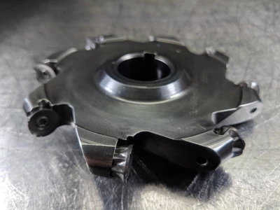 Iscar 4.5" Indexable Slot Milling 1" Arbor SDN CM D4.5-63-08-R90-FE (LOC681)
