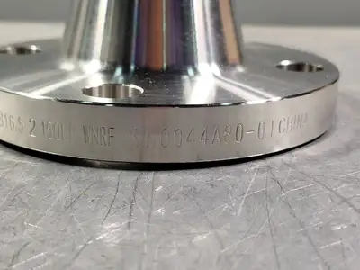 2" Class 150 Weld Neck Raised Face Flange A/SA182 F304/F304L B16.5