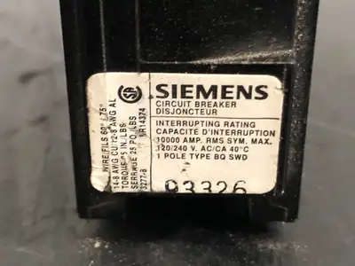 Used SIEMENS BQ1B020 Switchgears British Columbia CA | Lenmark #242809
