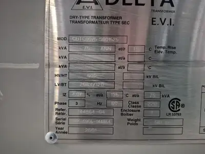 USED DELTA EVI CDTC0075-S001525