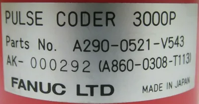 NEW FANUC A06B-0522-B543#7008 SERVO MOTOR A06B0522B5437008 3000P A290-0521-V543