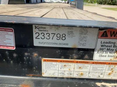 USED 2022 KAUFMAN FLAT BED