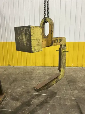 10 TON X 36" CALDWELL MODEL #82-10-36 COIL LIFT C HOOK : YOBRO #25229