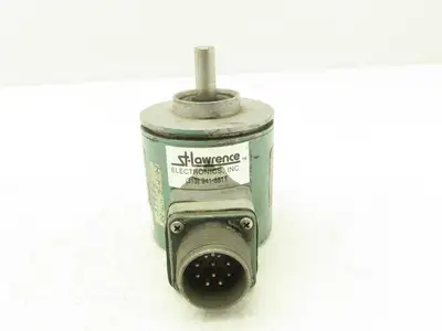 BEI Industrial H25E-SB-7200-M5-ABZC-8820-SM13 Rotary Encoder 5V 3/8" Shaft