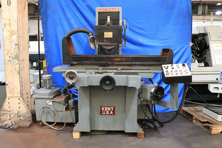Used 1994 Kent SGS-1224 AHD, 1994, AUTO IDF, 3X AUTO FEEDS, Reciprocating Surface Grinders New Jersey US | Machinery Values #302679