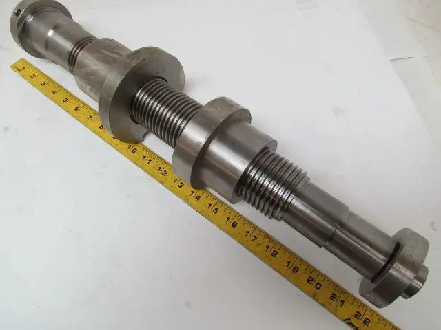 E55358 E55360 E42124 A9748 Ball Screw 57mm Dia 5mm Pitch 150mm Travel 22" OAL RH