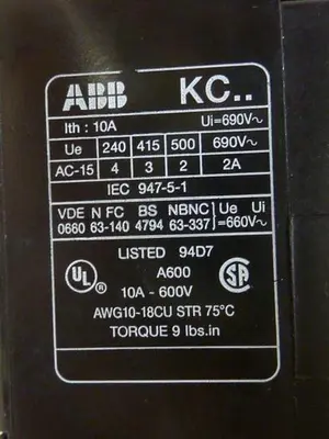 USED ABB KC31E