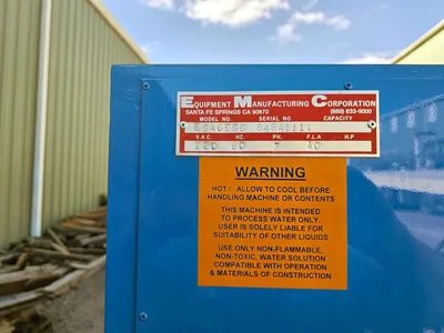 EQUIPMENT MANUFACTURING CORP. 2846ESS Parts Washer | N & R Machine Sales (8)