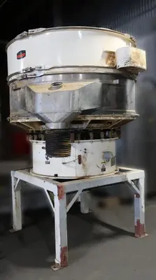 SPC8076  Screener and Sifter 72" Kason circular shaker screener, single deck, Stainless Steel Contact Parts