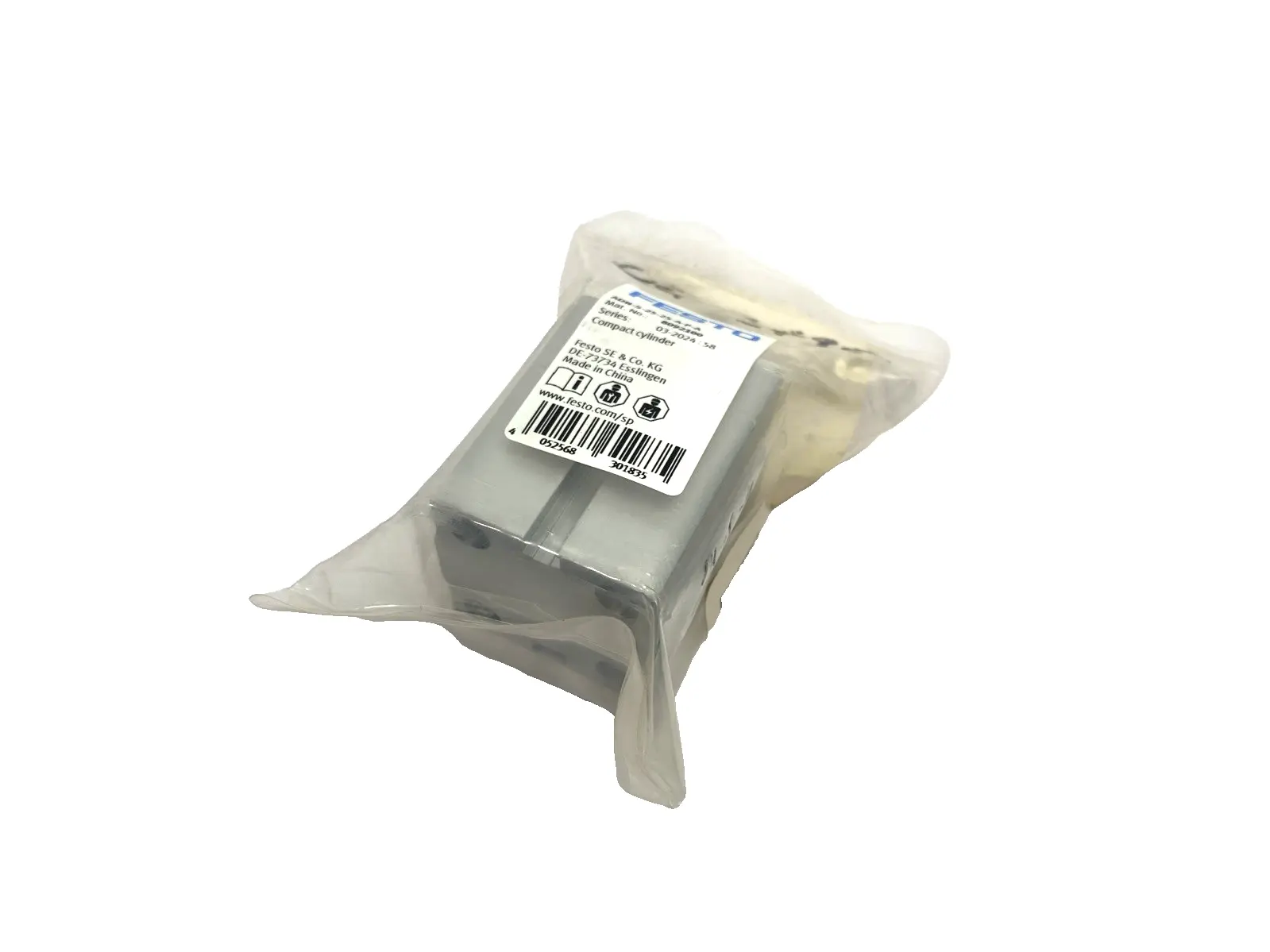 ADN-S-25-25-A-P-A, 8092100 | Festo ADN-S-25-25-A-P-A Compact Cylinder 25mm Bore 25mm Stroke 8092100 - New