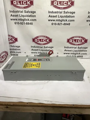 GE TH3364 200A 3 Pole Fusible Safety Disconnect Switch 600VAC 250VDC