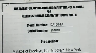 Used 2004 PEERLESS DA 150 Mixers Illinois US | Equipment Relocation Services #1704692