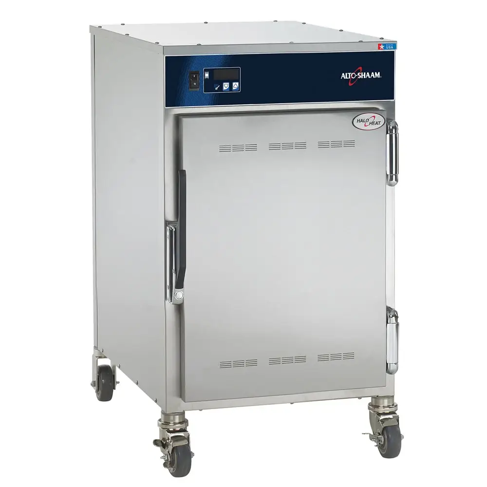 Alto-Shaam 500-S-QS Halo Heat® 1/2 Height Insulated Mobile Heated Cabinet W/ (6) Pan Capacity, 120v