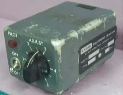QTY. 1. ENGIS EQUIPMENT COMPANY VARIABLE CONTROLLE...