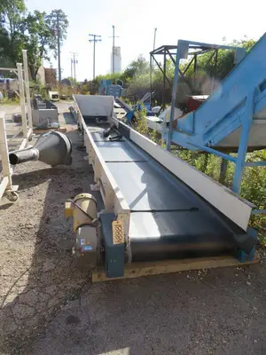 RETECH 36" WIDE X 26' LONG INCLINE CONVEYOR Reprocessing Equipment, Incline conveyors | Mark One Machinery (1)
