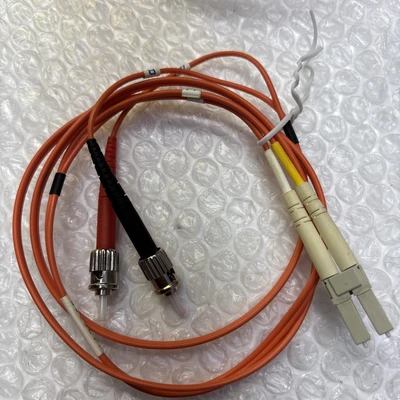** New Fiber Optic Patch Cords (Lot Of 11) LC-LC Duplex S-Mode #