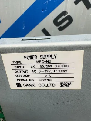 SANKI CO. MFC-N3 Electrical/PLC/Automation | ESS Industrial Equipment Sales (6)