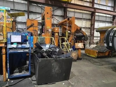 60" x 1/2" x 60,000 Lbs. Herr-Voss Slitting Line