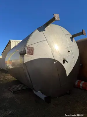 15,000 Gallon Stainless Steel Storage Tank by Letco Incorporated