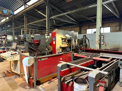 USED VOORTMAN V550A FLAT AND ANGLE PROCESSING MACHINE