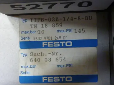 USED FESTO IFB8-02