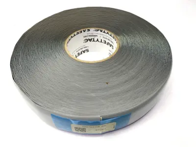 USED SAFETYTAC GRAY FLOOR TAPE 2" X 100'