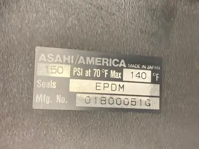 Used ASAHI 01B00051G Pump & Valve Parts Ohio US | Surplus Asset Holdings #1226096