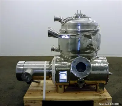 Used WESTFALIA BKA35-86-076 Disc Batch Centrifuges Illinois US | Aaron Equipment #84672