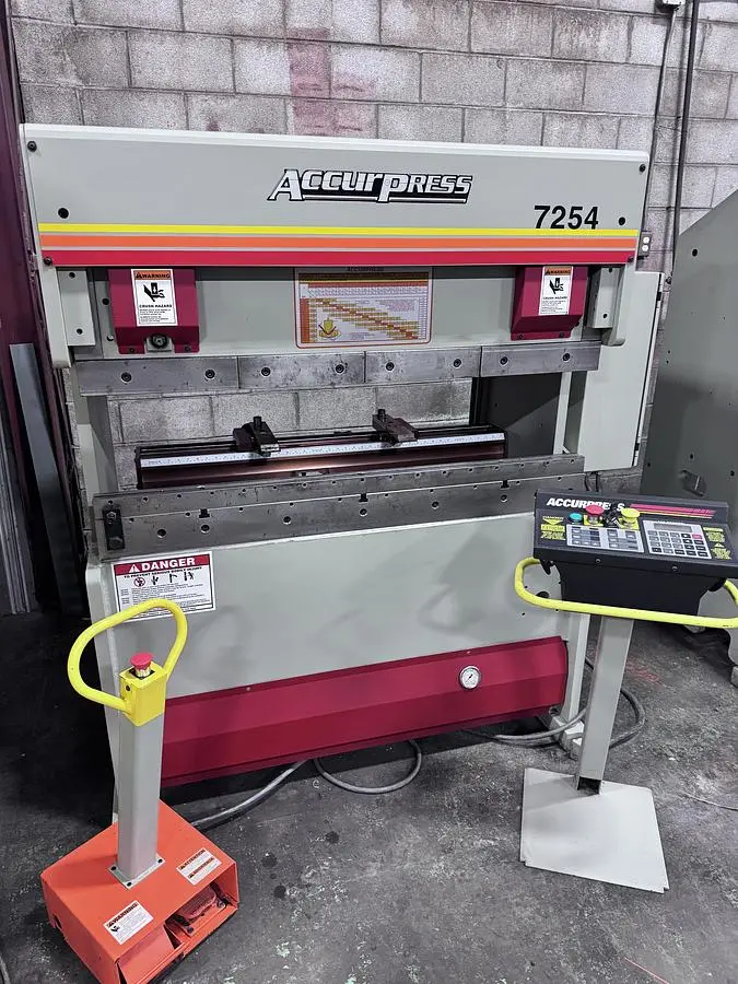 USED 2012 ACCURPRESS 7254
