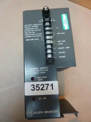 USED ALLEN BRADLEY 1771-PA SER B