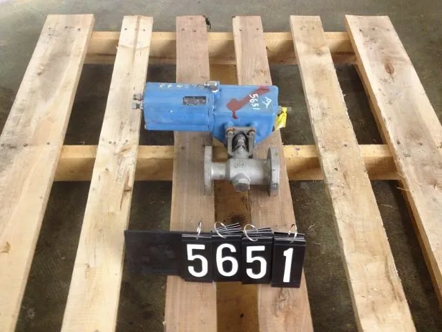 Neles Jamesbury 1"-150 V-Ball Control Valve