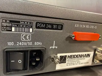 Heidenhain PGM-246-181-02 Digital Readout 100/240V 50/60Hz (8.5.2)