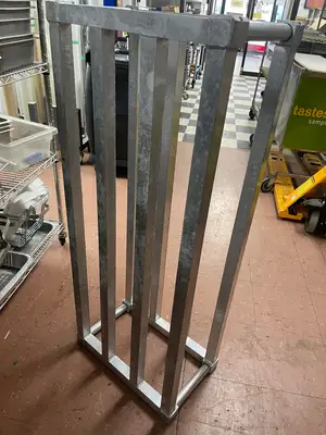 Used Falcon Restaurant Supply Used Aluminum 48" Dunnage Rack - SS293 Restaurant Equipment (Miscellaneous) Illinois US | Falcon Restaurant Supply #1375774