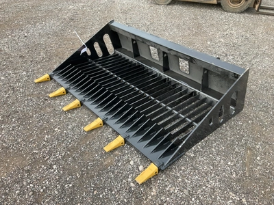 Used WOLVERINE TDB-11-66W ROCK BUCKET SKID STEER ATTACHMENT Rock Buckets Michigan US | Miedema Asset Management Group #1768751