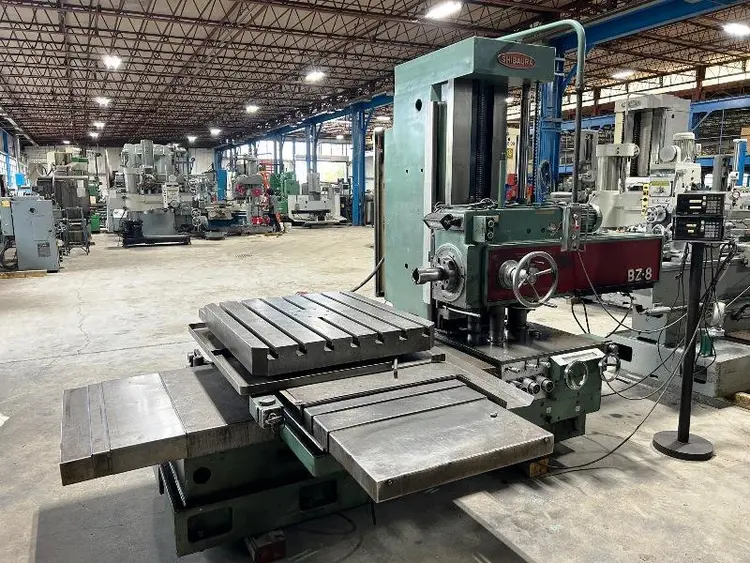 Used 1981 TOSHIBA BZ 8 Horizontal Table Type Boring Mills Illinois US | BLUMBERG MACHINERY COMPANY #721310