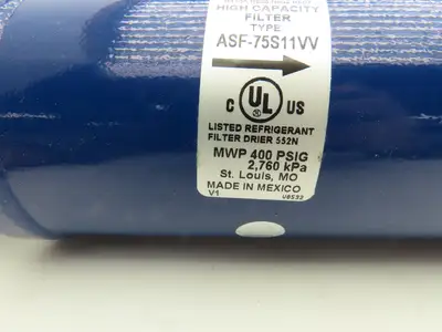 Emerson ASF-75S11VV Pneumatic Air Compressor Protector High Capacity Filter