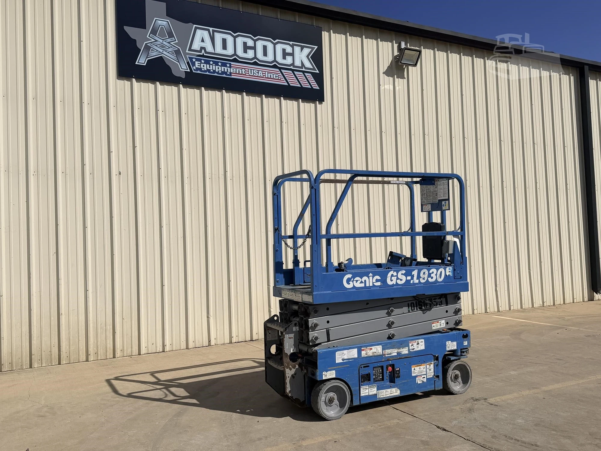 Used 2016 GENIE GS1930 Scissor Lifters Texas US | Adcock Equipment USA #1542359
