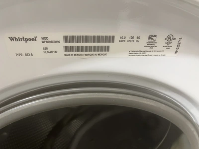 Used WHIRLPOOL FRONT LOAD SET Residential Appliances Michigan US | Miedema Asset Management Group #1322292