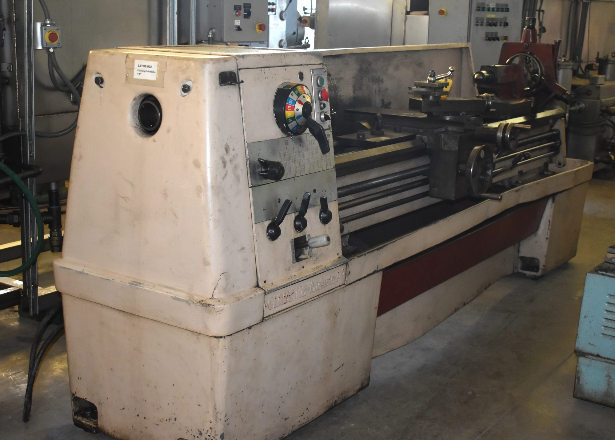 USED CLAUSING-COLCHESTER 17