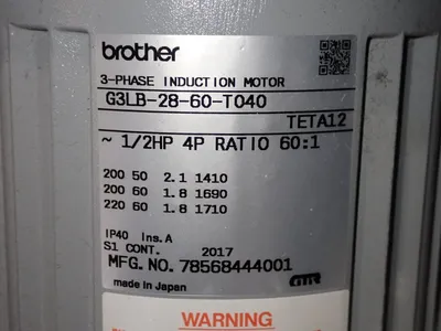 USED BROTHER G3LB2860T040