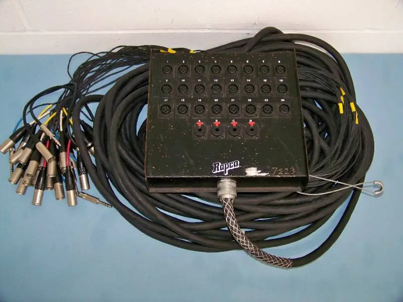 Rapco XLR & 1/4" Pro Audio Connection Box / Snake